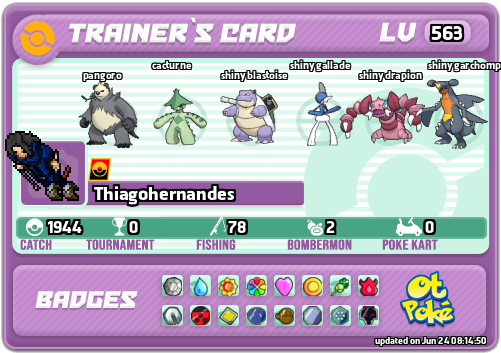 Thiagohernandes Card otPokemon.com