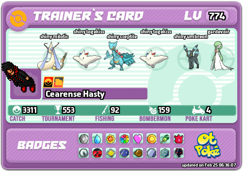 Cearense Hasty Card otPokemon.com