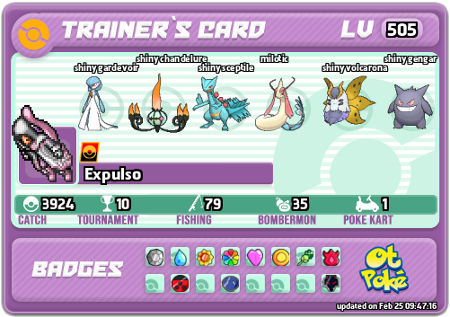 Expulso Card otPokemon.com