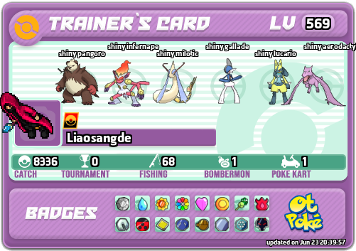 Liaosangde Card otPokemon.com