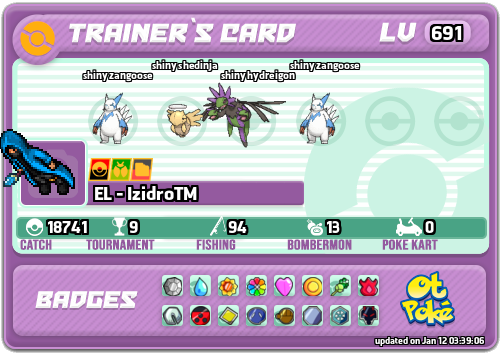 EL - IzidroTM Card otPokemon.com