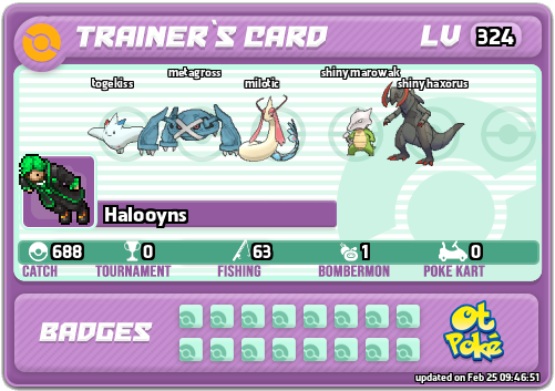 Halooyns Card otPokemon.com