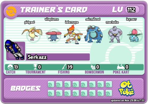 Serkazz Card otPokemon.com