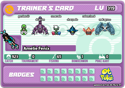 Amelie Fenix Card otPokemon.com