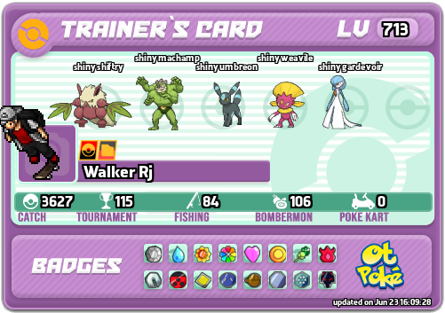 Walker Rj Card otPokemon.com