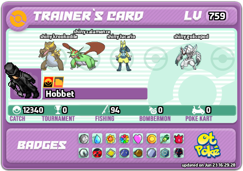 Hobbet Card otPokemon.com