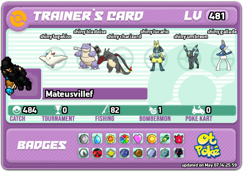 Mateusvillef Card otPokemon.com