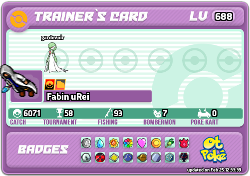 Fabin uRei Card otPokemon.com