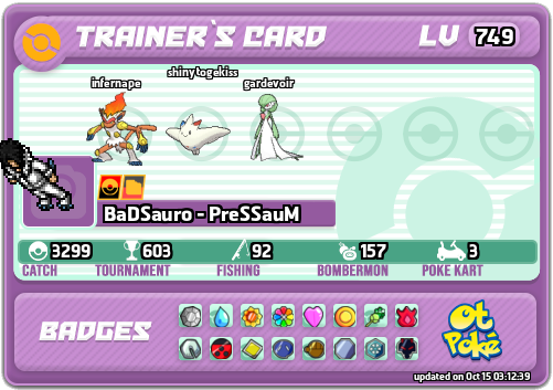 BaDSauro - PreSSauM Card otPokemon.com
