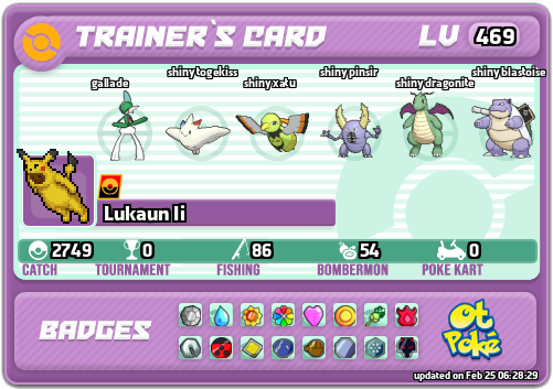 Lukaun Ii Card otPokemon.com