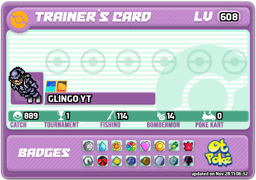 GLINGO YT Card otPokemon.com
