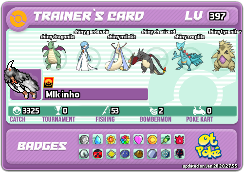 Mlk inho Card otPokemon.com