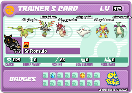 Sr Romulo Card otPokemon.com