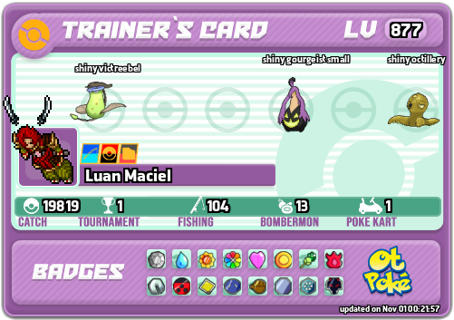 Luan Maciel Card otPokemon.com