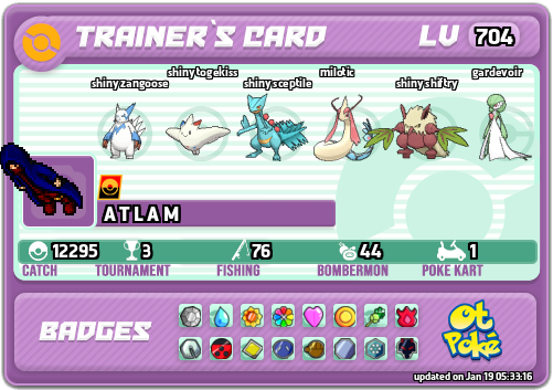 A T L A M Card otPokemon.com
