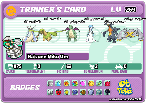 Hatsune Miku Um Card otPokemon.com