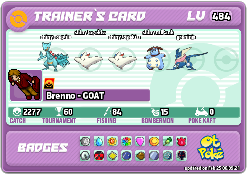 Brenno - GOAT Card otPokemon.com