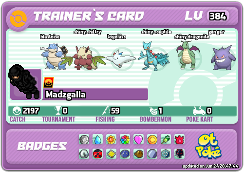 Madzgalla Card otPokemon.com