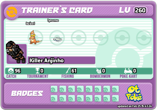 Killer Anjinho Card otPokemon.com