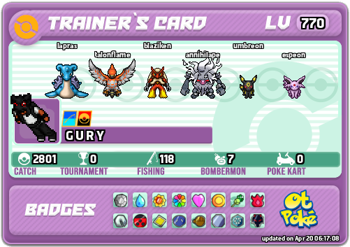 G U R Y Card otPokemon.com