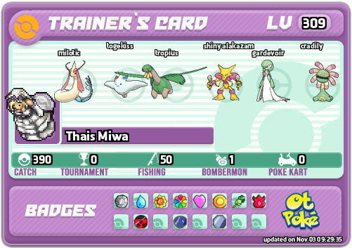 Thais Miwa Card otPokemon.com