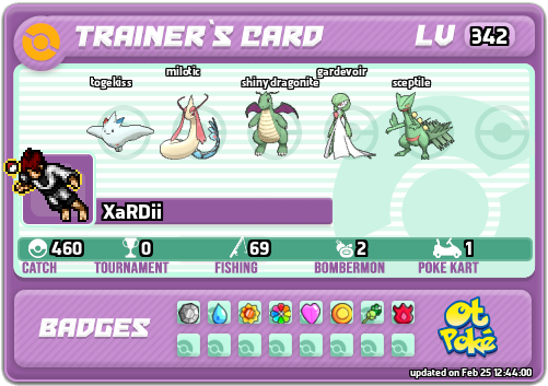 XaRDii Card otPokemon.com