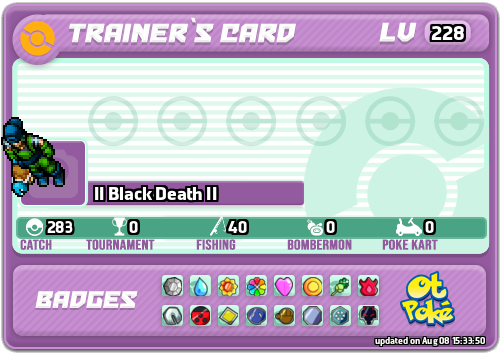 II Black Death II Card otPokemon.com