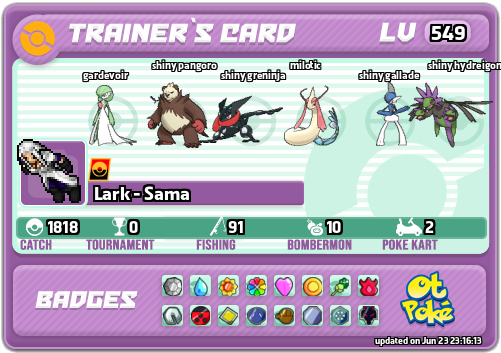 Lark - Sama Card otPokemon.com