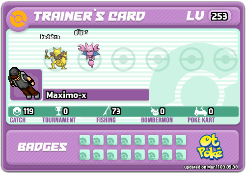 Maximo-x Card otPokemon.com