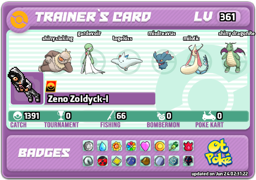 Zeno Zoldyck-l Card otPokemon.com