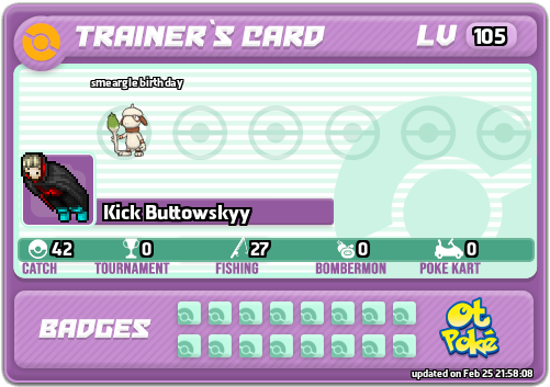 Kick Buttowskyy Card otPokemon.com