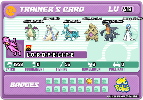 L-O-R-D-F-E-L-I-P-E Card otPokemon.com