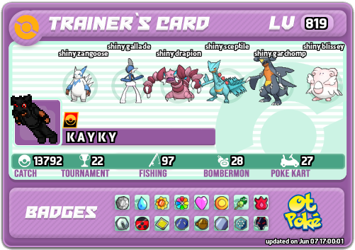 K A Y K Y Card otPokemon.com