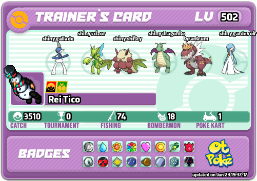 Rei Tico Card otPokemon.com