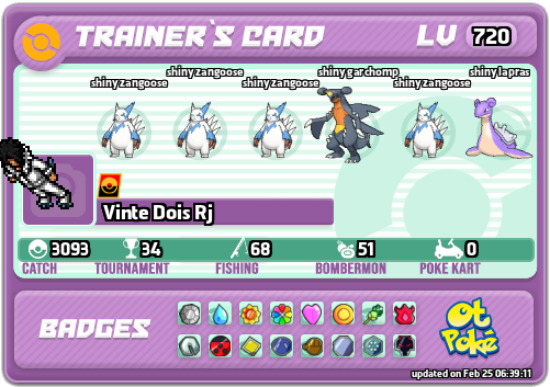 Vinte Dois Rj Card otPokemon.com