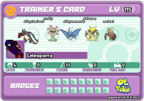 Leleoporra Card otPokemon.com