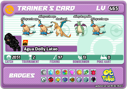Agua Dolly Latao Card otPokemon.com