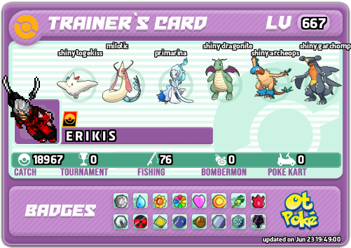 E R I K I S Card otPokemon.com