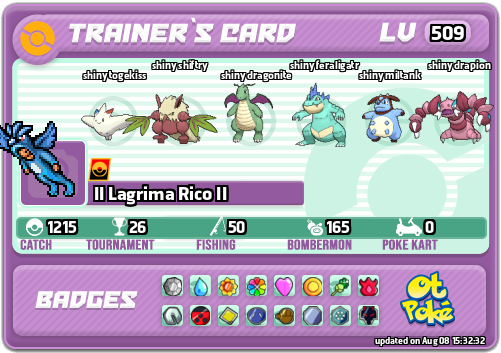 II Lagrima Rico II Card otPokemon.com
