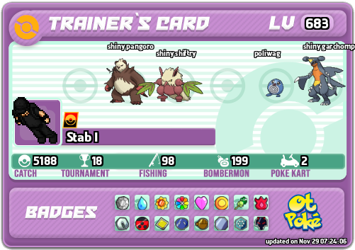 Stab I Card otPokemon.com