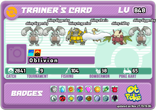 O b l i v i o n Card otPokemon.com
