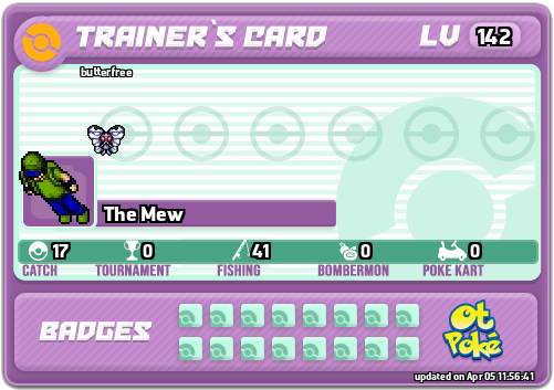 The Mew Card otPokemon.com