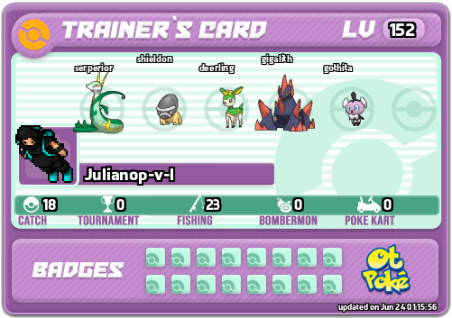 Julianop-v-l Card otPokemon.com