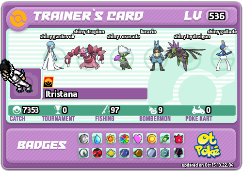 Itristana Card otPokemon.com