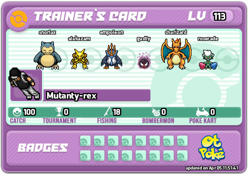 Mutanty-rex Card otPokemon.com