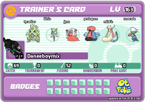 Daneeboymix Card otPokemon.com