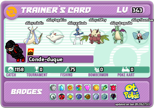 Conde-duque Card otPokemon.com
