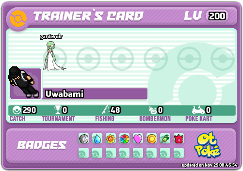 Uwabami Card otPokemon.com