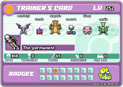 The-permanent Card otPokemon.com