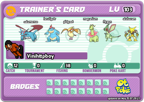 Vinihttpboy Card otPokemon.com